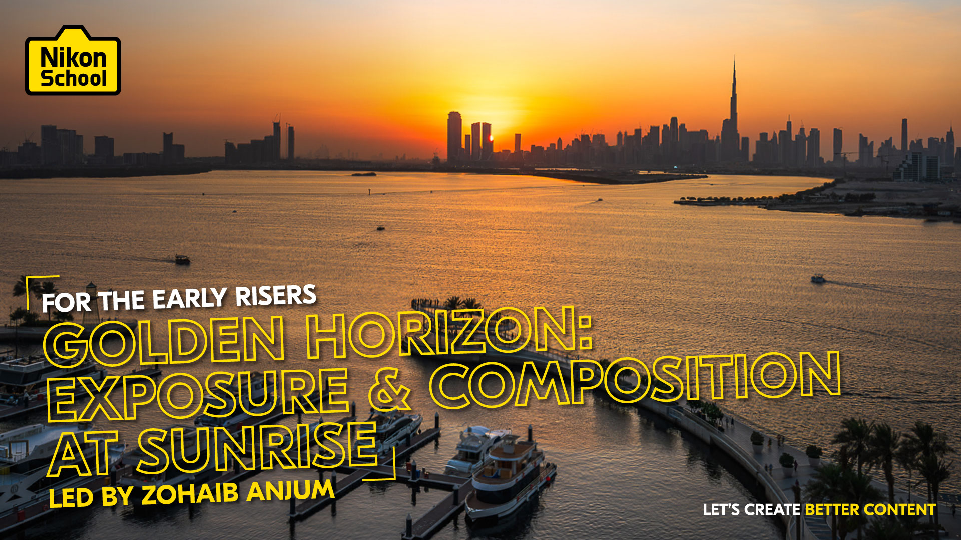 GOLDEN HORIZON: EXPOSURE AND COMPOSITION AT SUNRISE