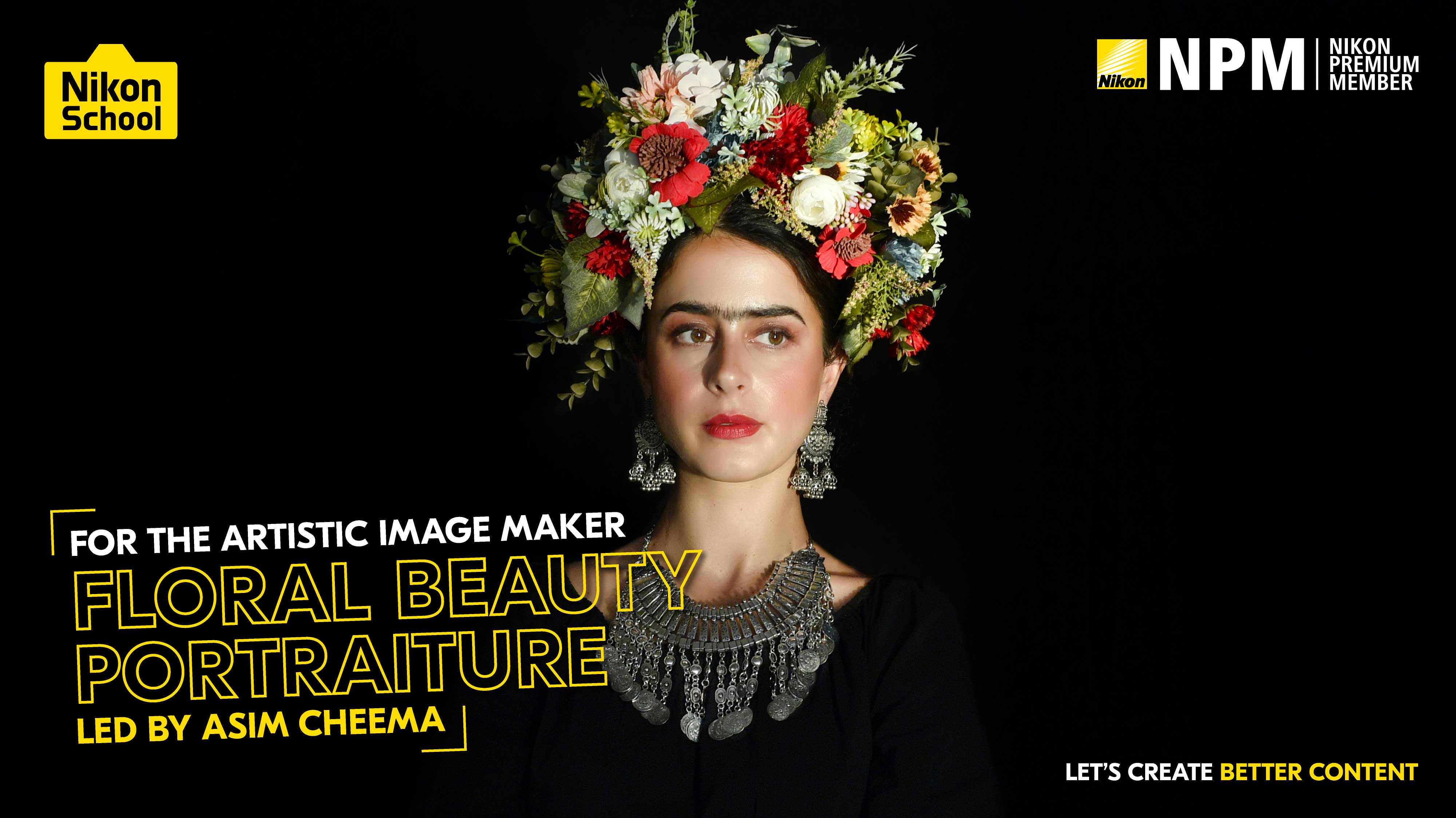 Floral Beauty Portraiture Workshop