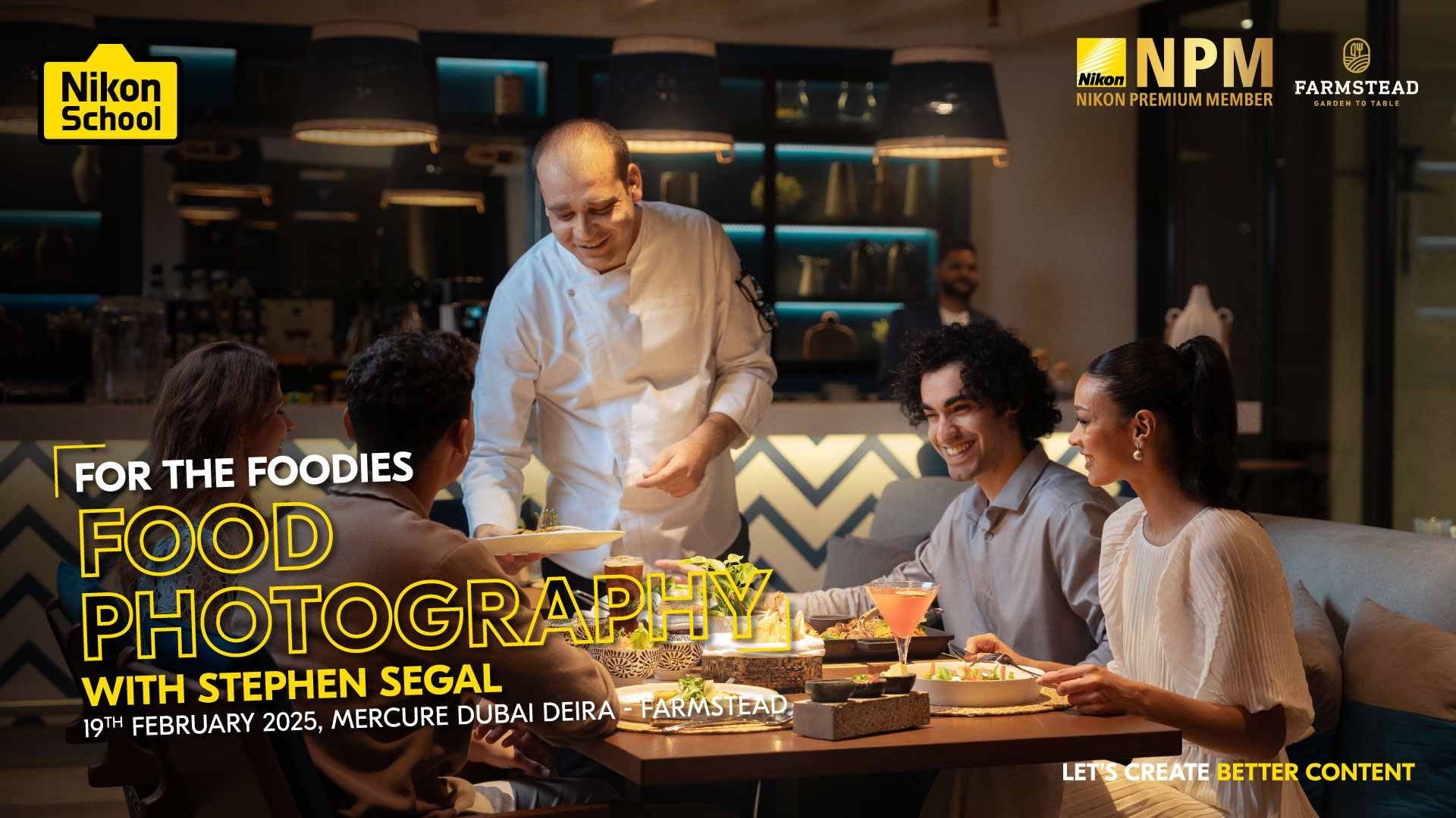 INTENSIVE FOOD PHOTOGRAPHY WORKSHOP