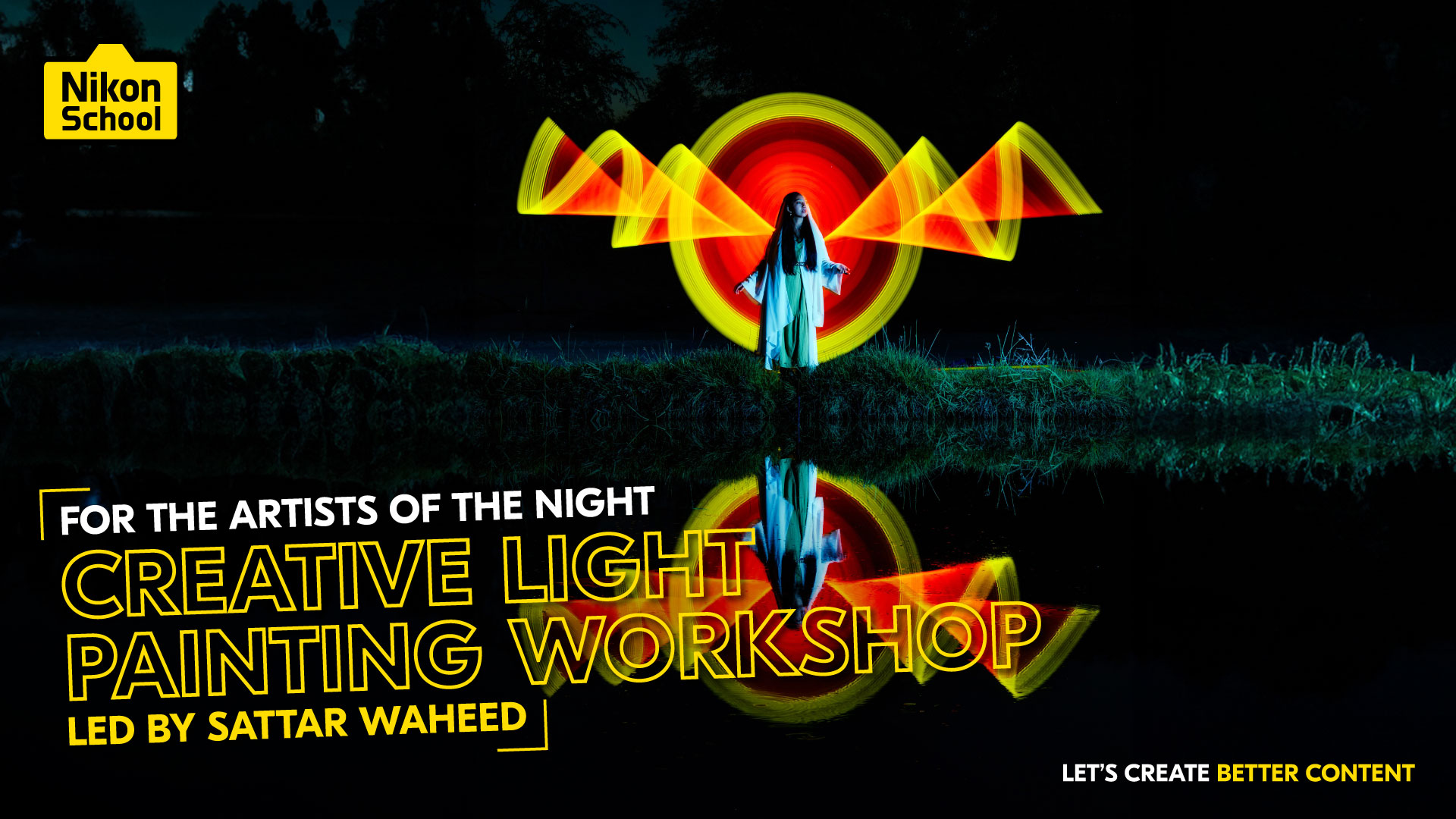 CREATIVE LIGHT PAINTING WORKSHOP