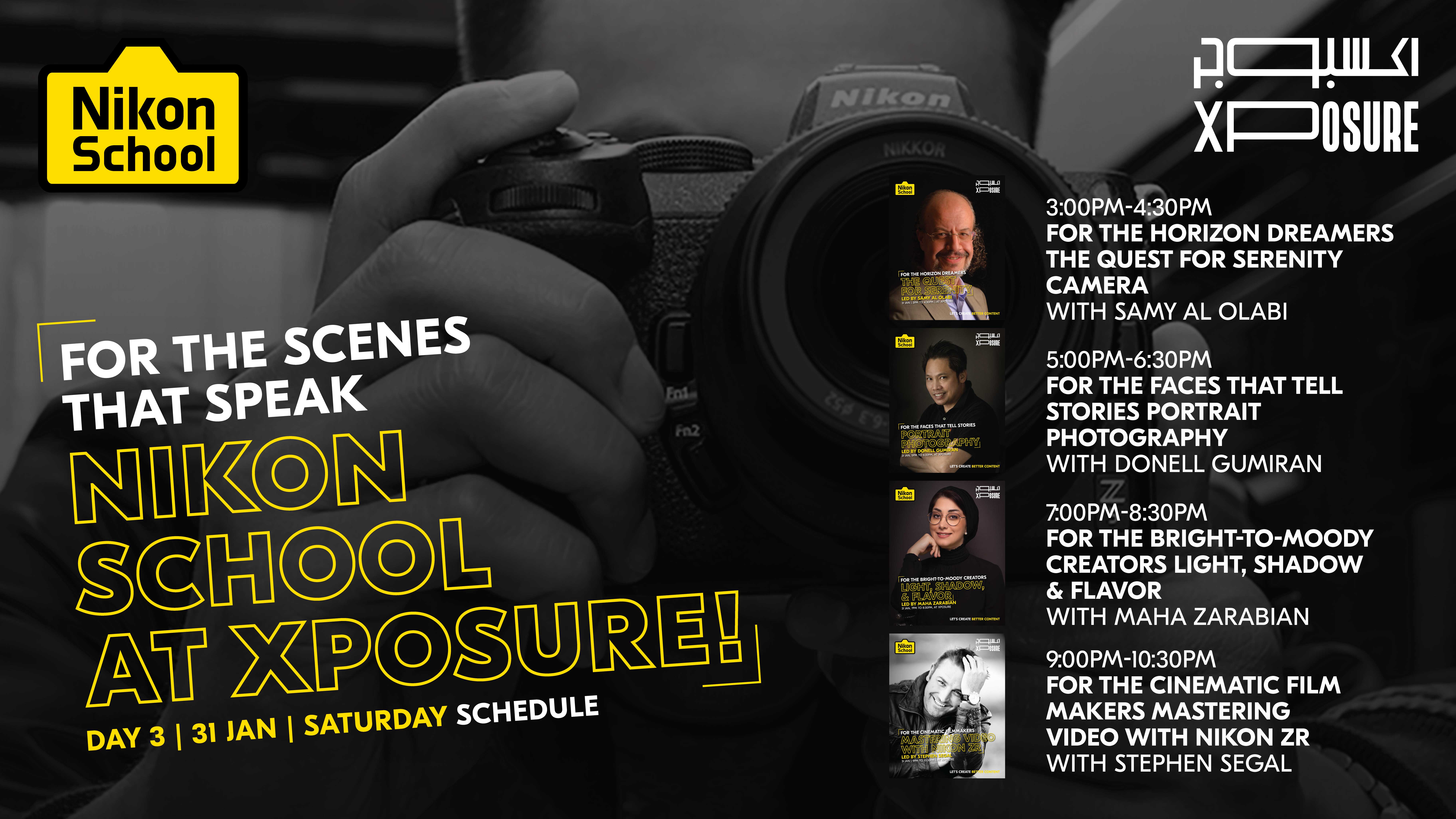 XPOSURE 2026 - 31ST JANUARY (SATURDAY)