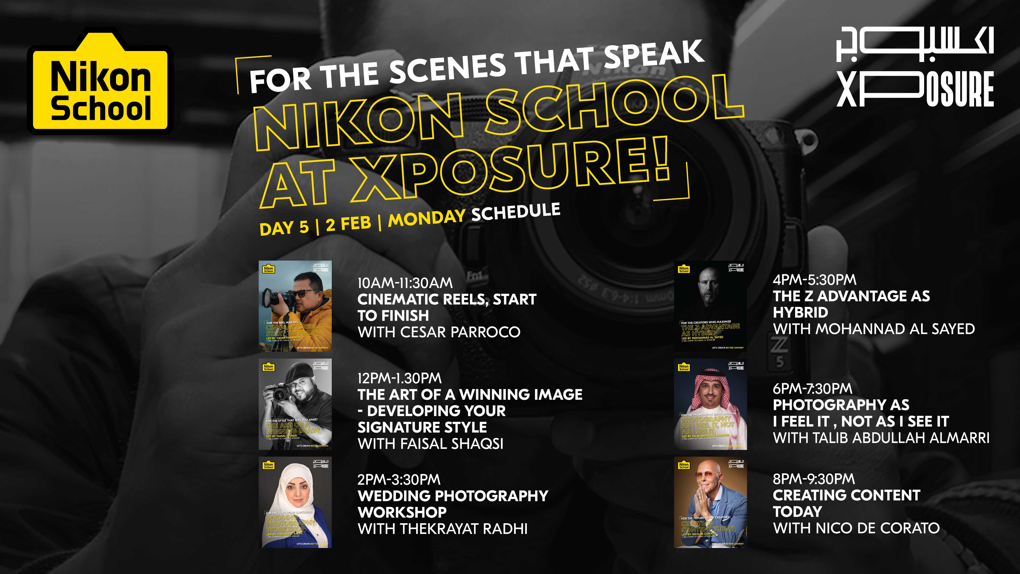 XPOSURE 2026 - 2ND FEBRUARY (MONDAY)