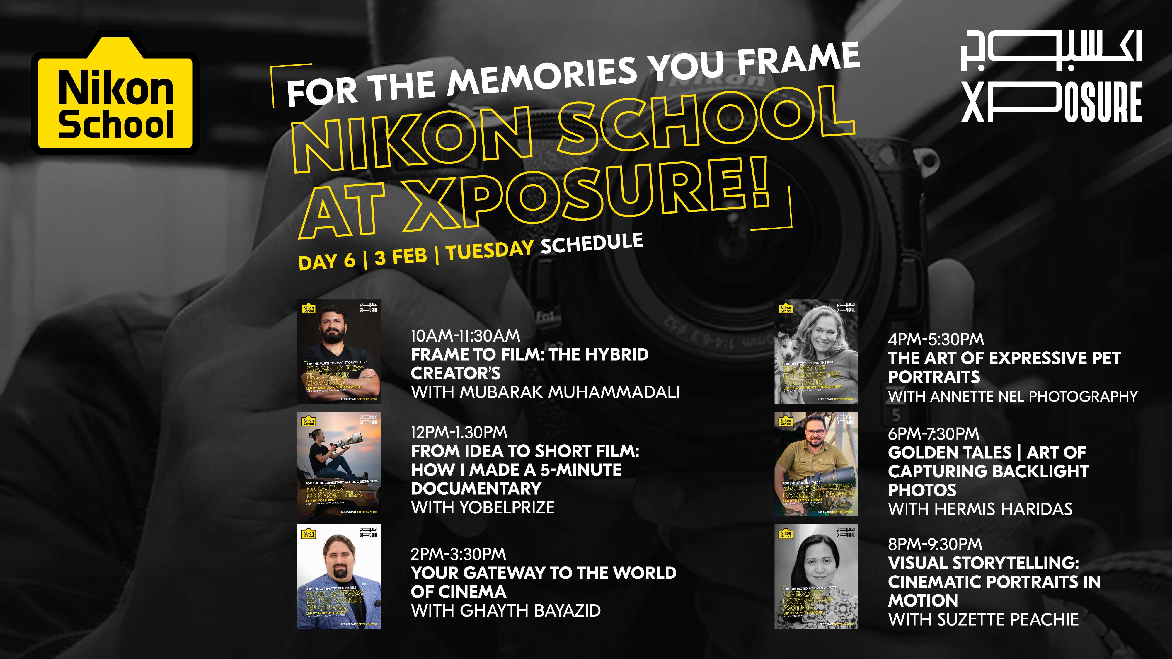 XPOSURE 2026 - 3RD FEBRUARY (TUESDAY)