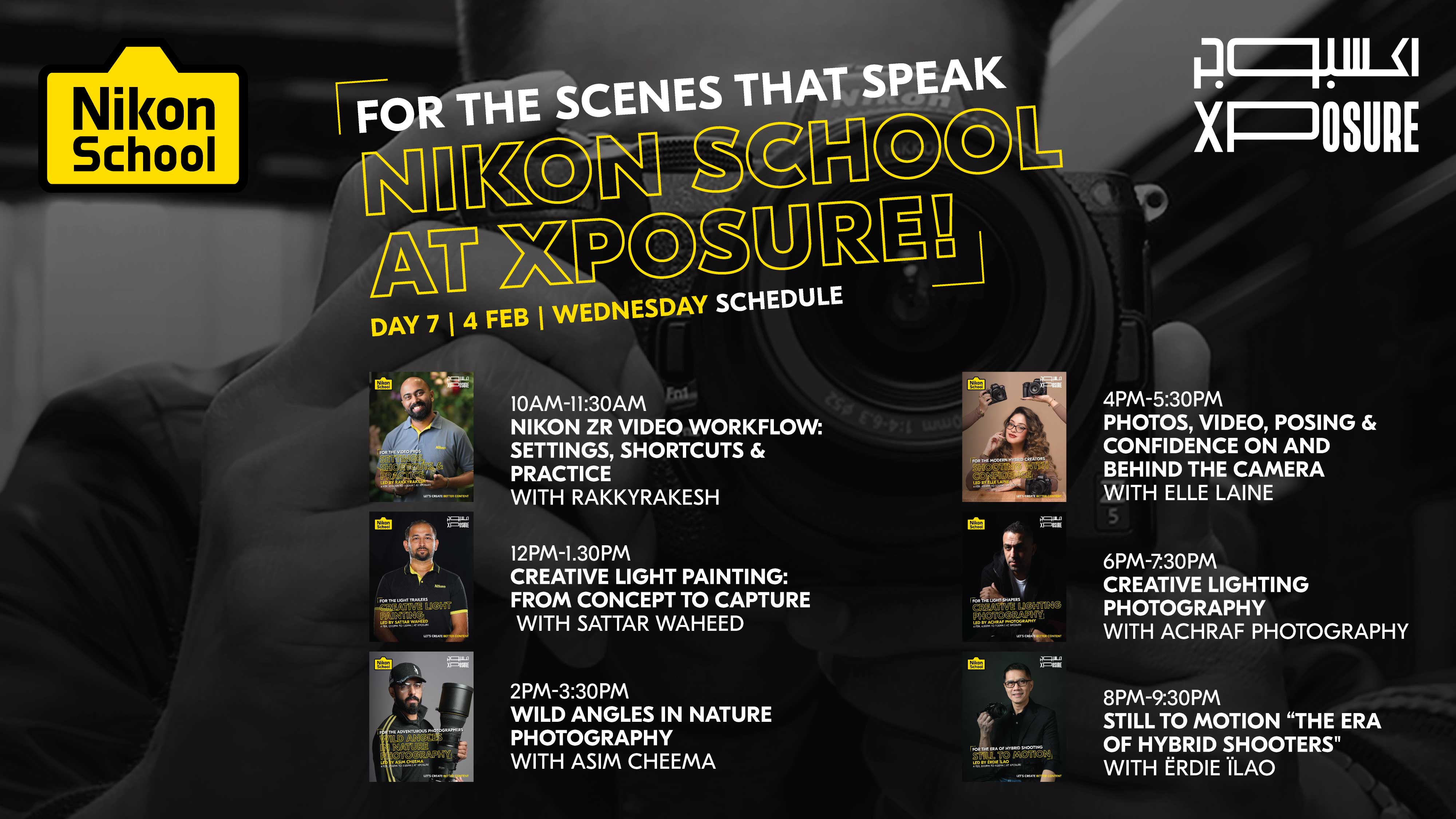 XPOSURE 2026 - 4TH FEBRUARY (WEDNESDAY)