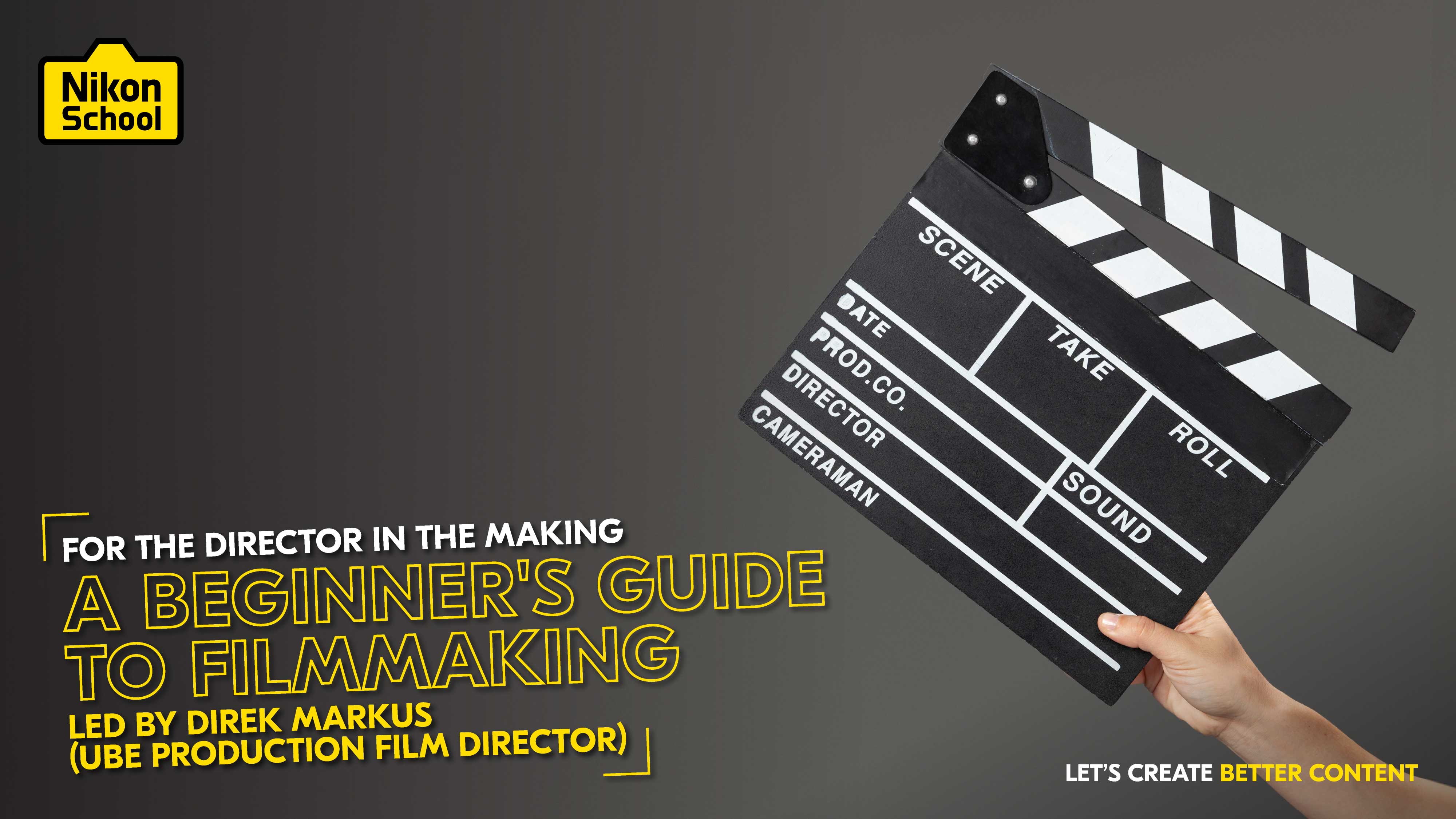 The Director's Cut: A Beginner's Guide to Filmmaking