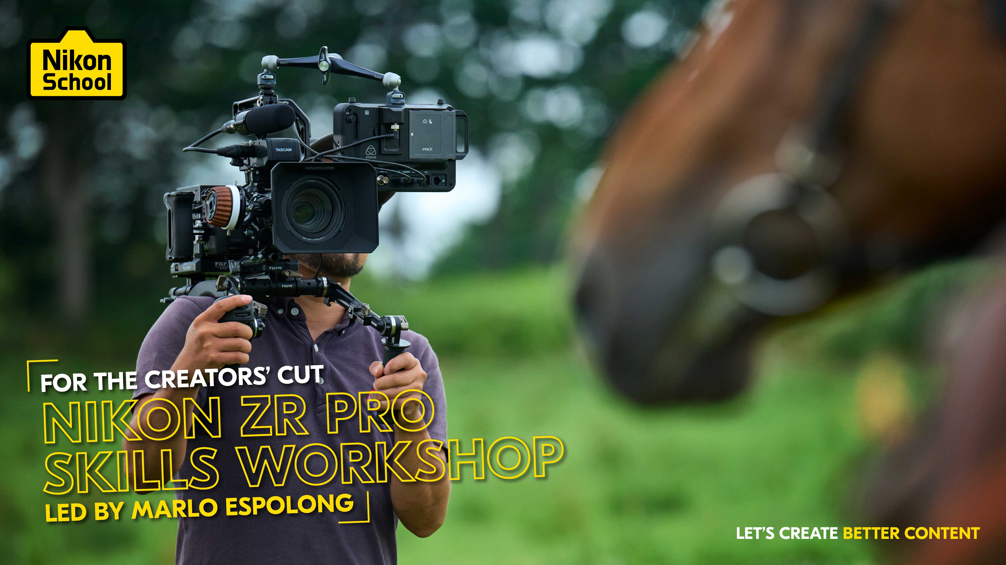 Advanced Nikon ZR Hands-On Workshop